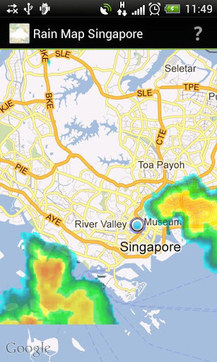 Rain Map Singapore截图1