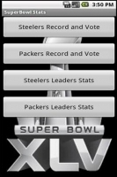 Super Bowl Stats and Vote 2.0截图1