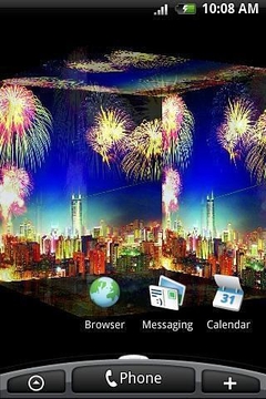 3D City Fireworks截图