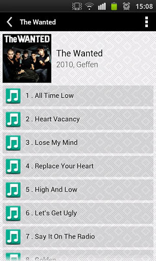 The Wanted Lyrics截图4