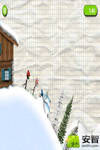 Stickman Ski Racer截图4