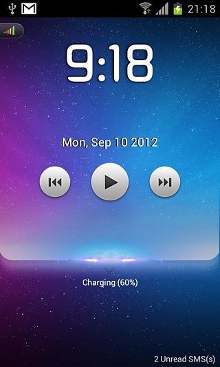 Starry lock screen截图2