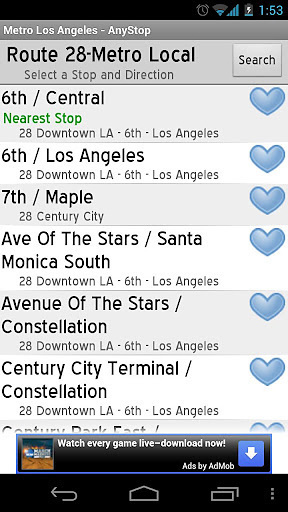 每站：洛杉矶地铁截图3