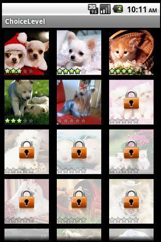 Fashion Dogs Puzzle截图2