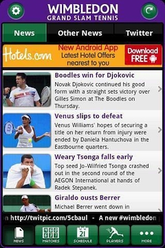Wimbledon Grand Slam Tennis截图