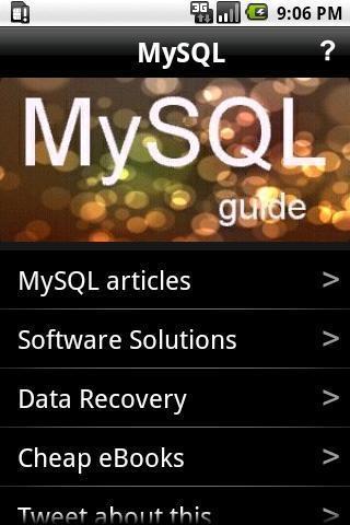 MySQL截图1