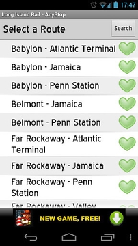 每站：长岛铁路截图