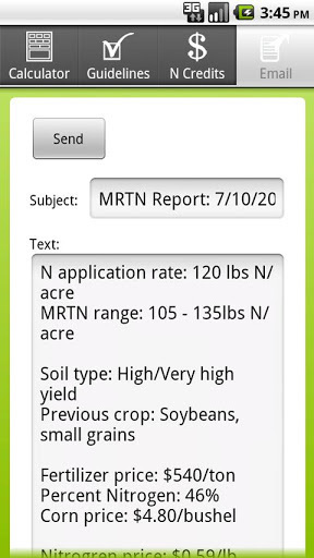 Corn N Rate Calculator截图4