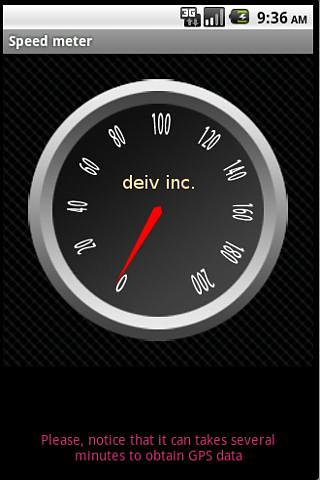 Speed ​​meter截图2