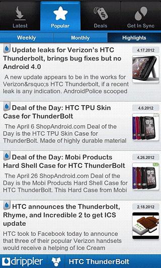 Thunderbolt News & Updates截图1