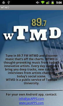WTMD-FM截图