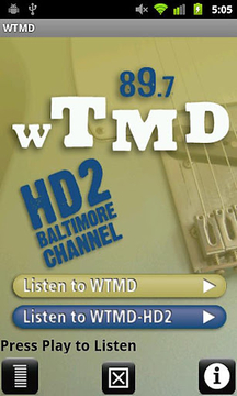 WTMD-FM截图