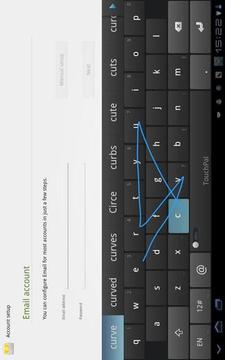 TouchPal Keyboard (Tablet)截图