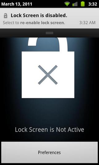 No Lock Screen截图2