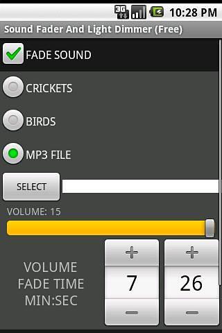 Sound Fader Light Dimmer截图1