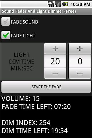 Sound Fader Light Dimmer截图2