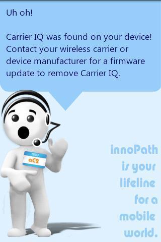 Carrier IQ Sensor截图2