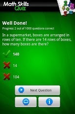 FreePlay Math Skills Quiz截图5