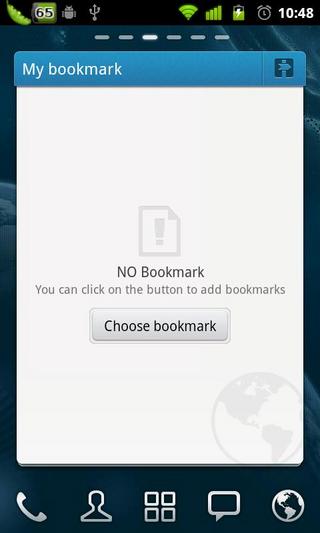 GO桌面小部件书签截图3