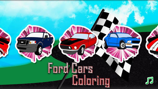 Ford Cars Coloring截图2