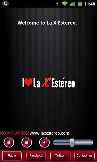 La X Stereo 100% Salsa截图4