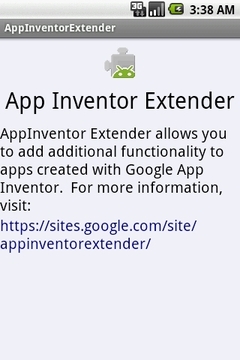 AppInventor Extender截图