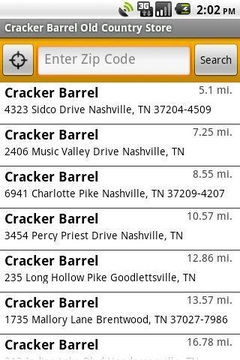 Cracker Barrel截图