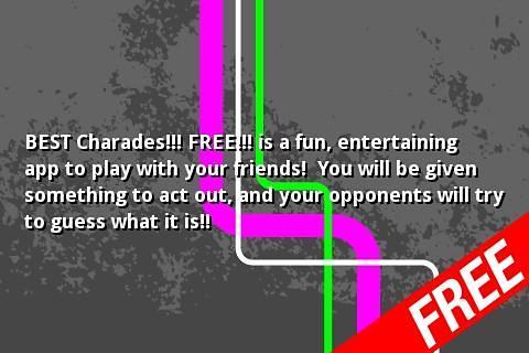 Best Charades! Free!截图1