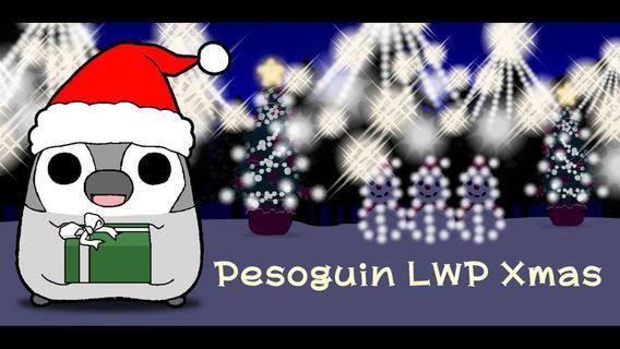 Pesoguin LWP的圣诞免费截图3