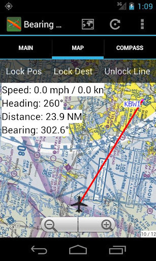 Bearing+Distance Lite截图1