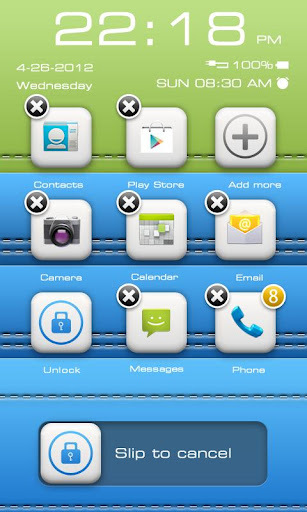 iLike GO Locker Getjar Theme截图5