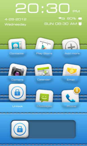 iLike GO Locker Getjar Theme截图6