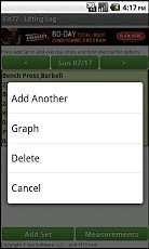 Fit77 - Workout, Fitness Log截图1