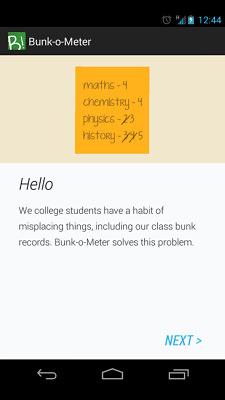 逃课记录器Bunk-o-Meter截图1
