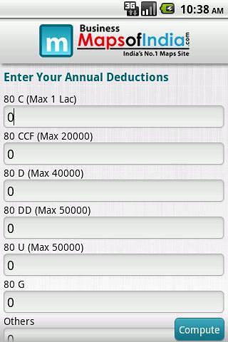 Tax Calculator India截图4