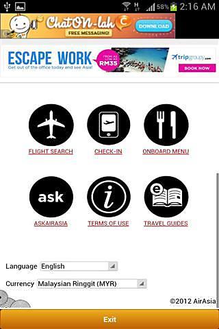 亚航流动 AirAsia Mobile截图3
