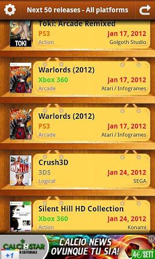 Games release dates USA截图2