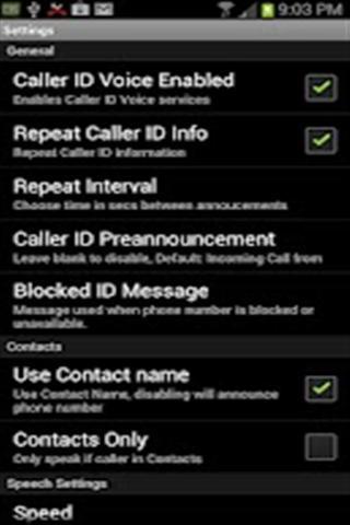 Caller ID Voice Trial截图2