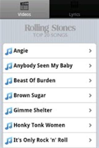 滚石乐队的歌曲截图4