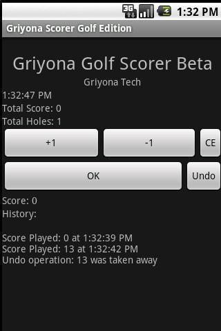 Griyona Scorer Golf Edition截图2