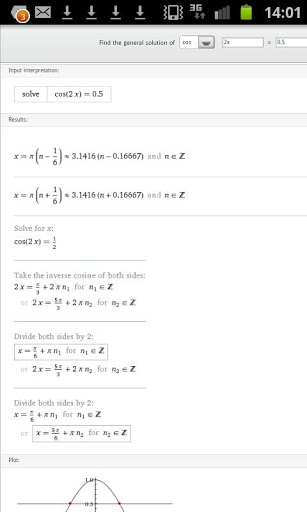 Widget - Trig Equation Solver截图3