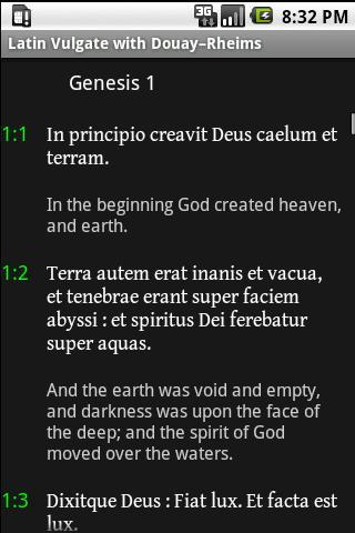 Bible: Vulgate + DRC (free)截图1