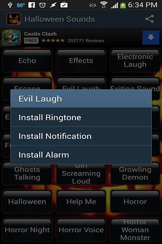 万圣节铃声短信声音截图1