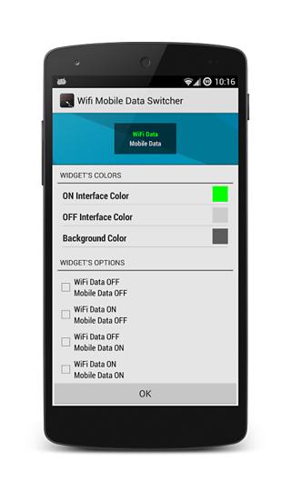 Wifi Mobile Data Switcher截图2