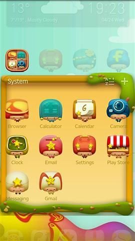 Meng GOLauncher EX Theme截图4