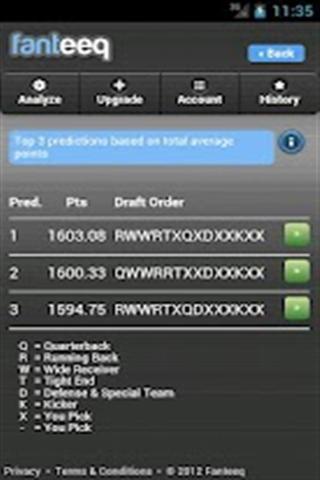 FFL Draft Algorithm截图2