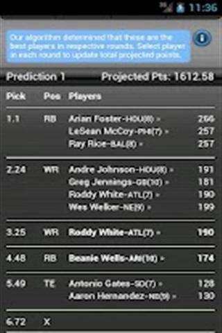 FFL Draft Algorithm截图3