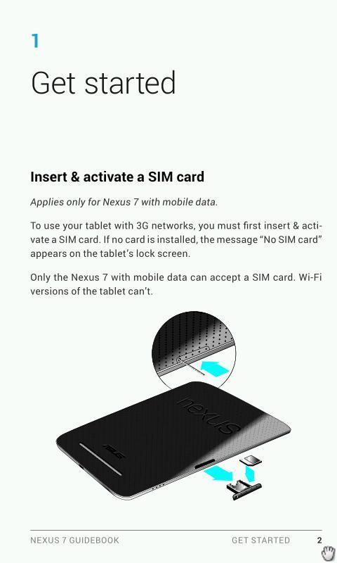 Nexus 7 Manual截图2