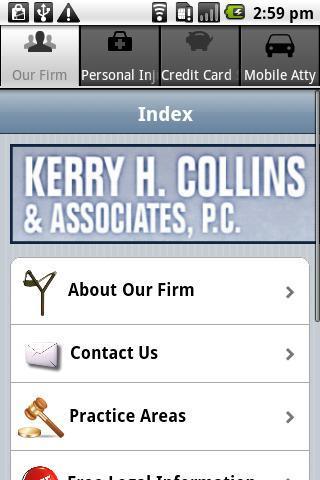 Kerry Collins Attorney App截图1