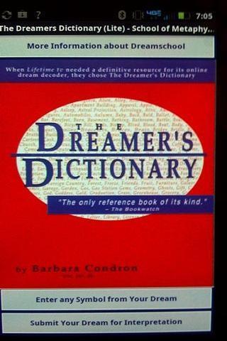 The Dreamers Dictionary (Lite)截图1